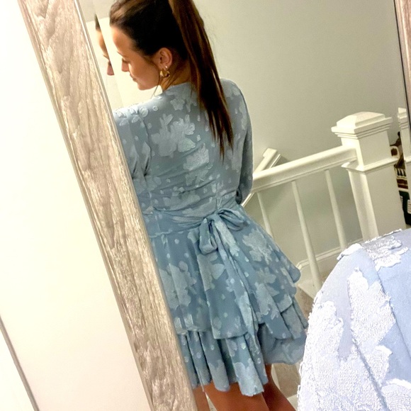 HELLO MOLLY Distant Paradise Playsuit Blue (size small) - Picture 3 of 3